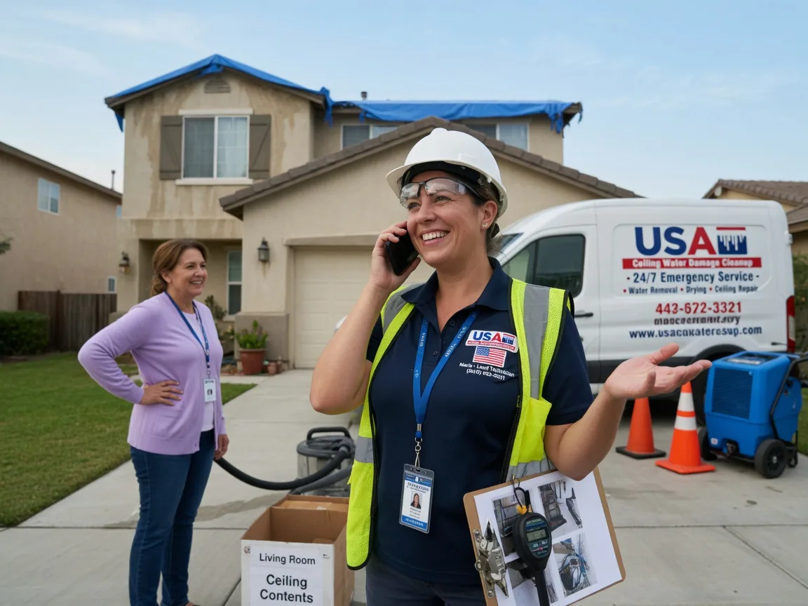 Ceiling Water Damage Restoration Gilson, IL FAQs